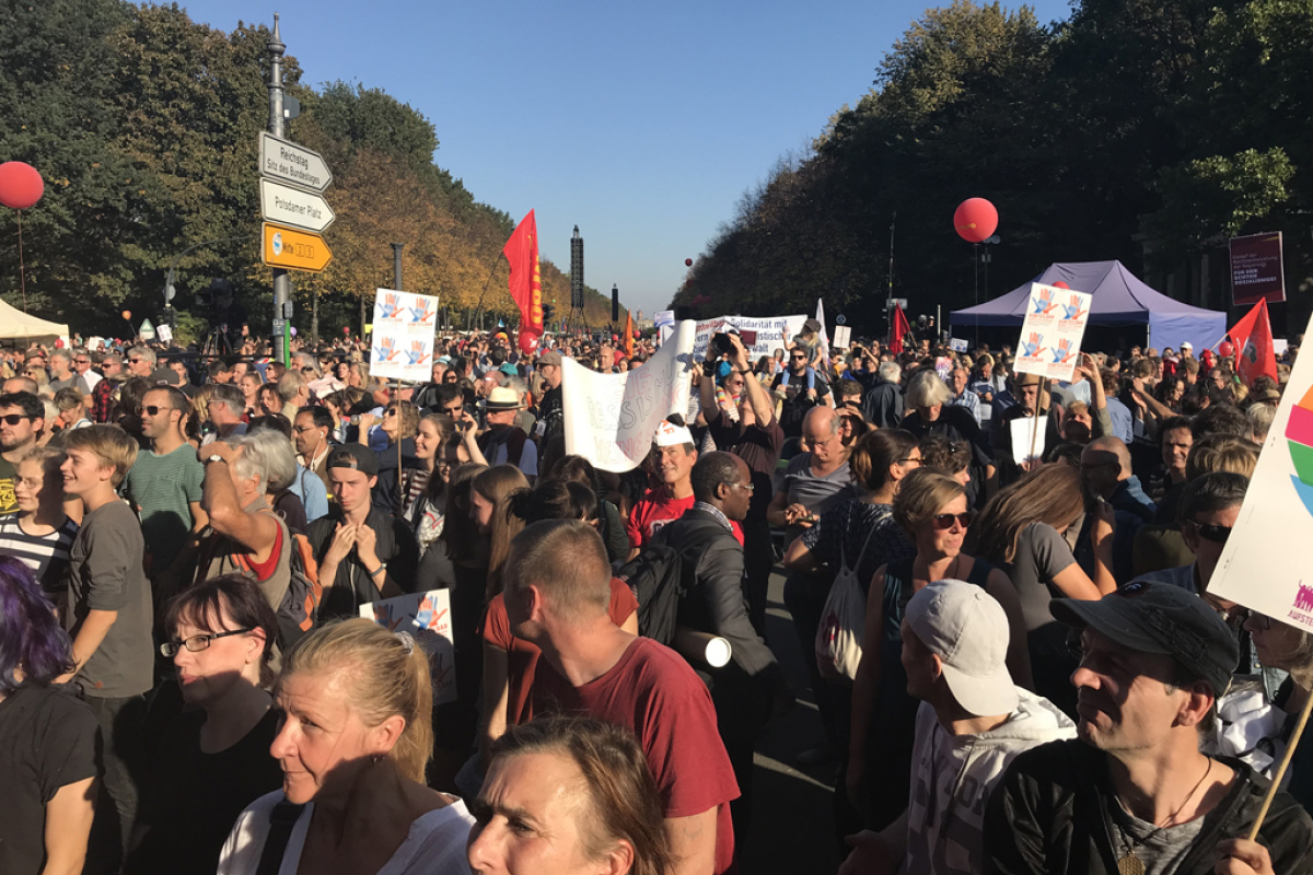 #Unteilbar-Demo am 13.09.2018 in Berlin