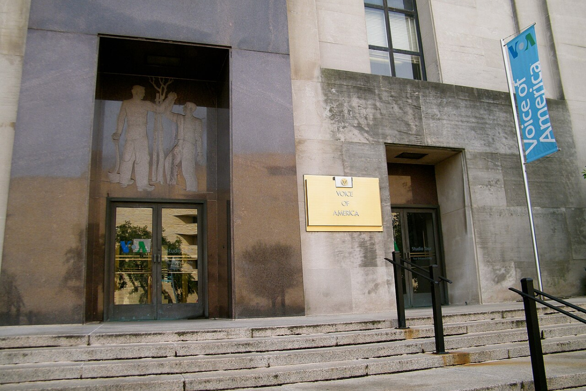 Das Hauptquartier von Voice of America