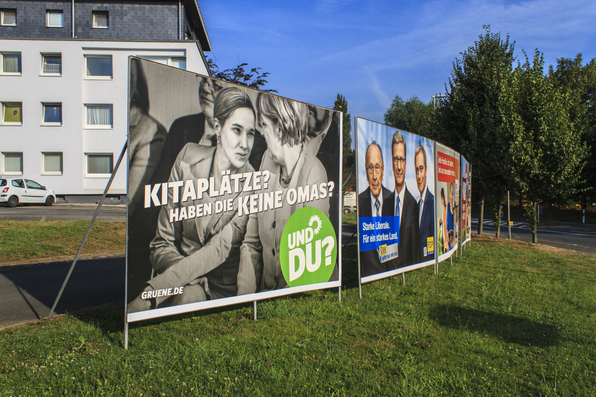 Wahlplakate