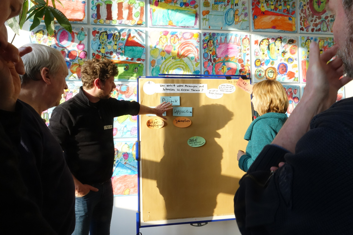 In einer Arbeitsgruppe