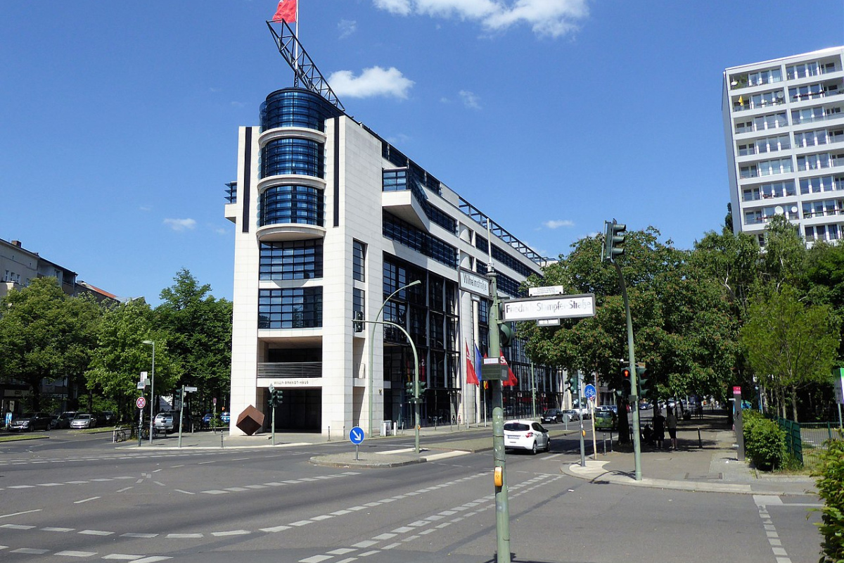 Das Willy-Brandt-Haus in Berlin