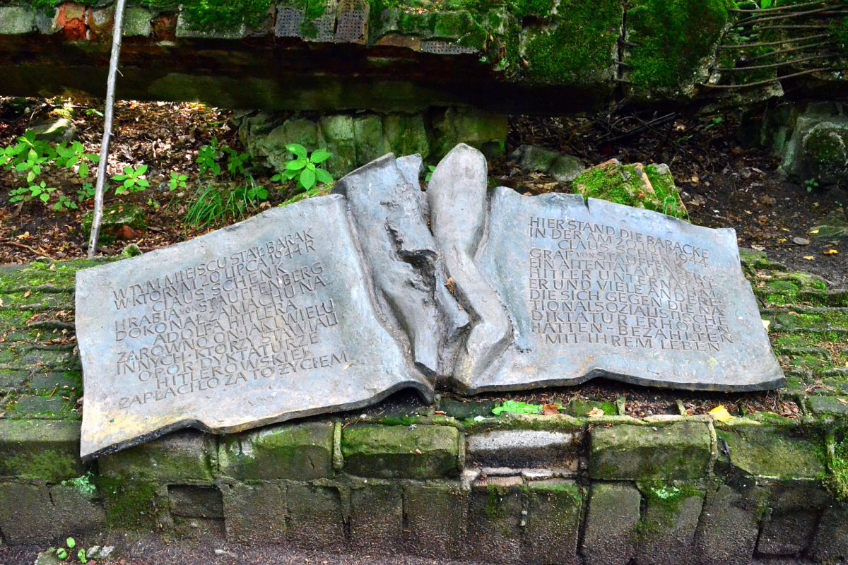 Gedenktafel für das Attentat vom 20. Juli 1944