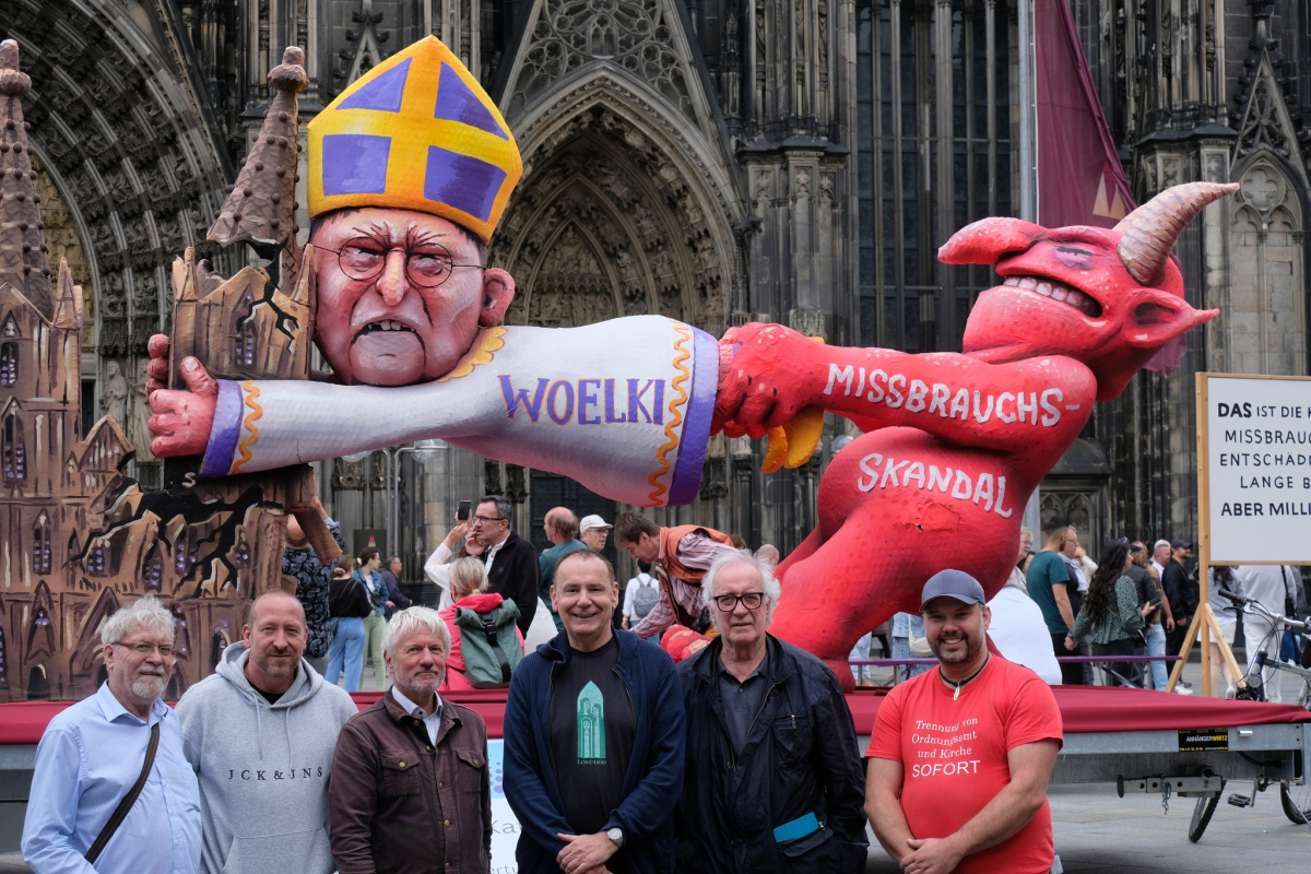 Gruppenbild mit "Zappel-Woelki"