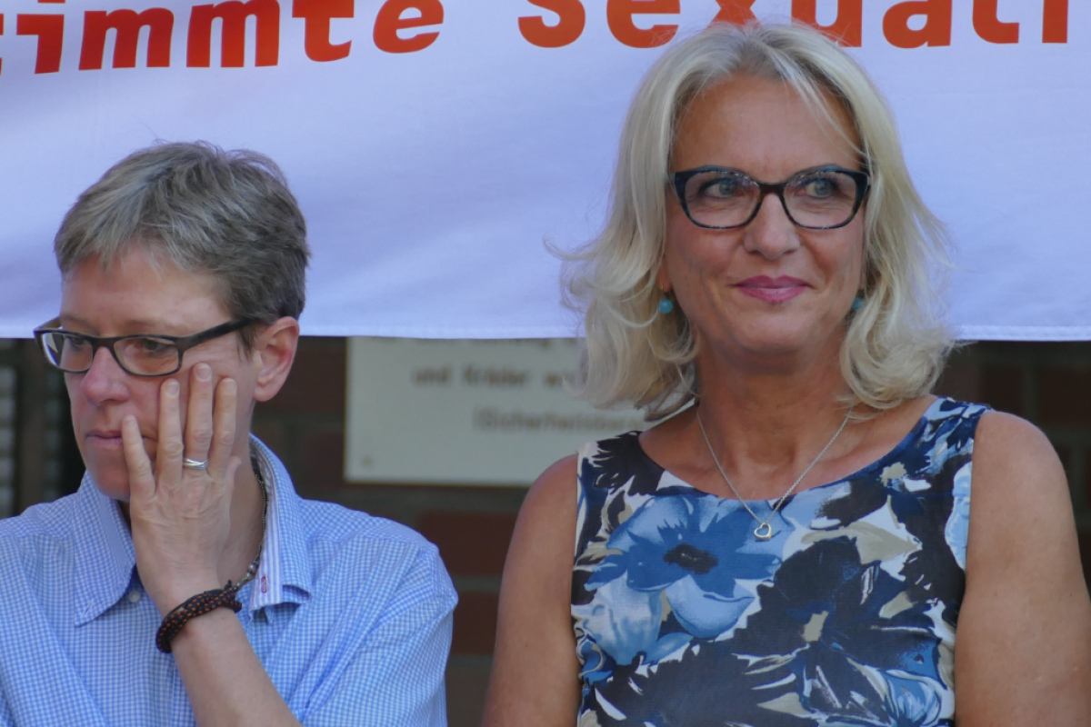 Verena Weyer und Bettina Gaber