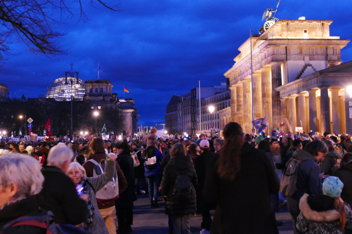 Demonstration gegen den Rechtsruck am 25. Januar 2025 in Berlin