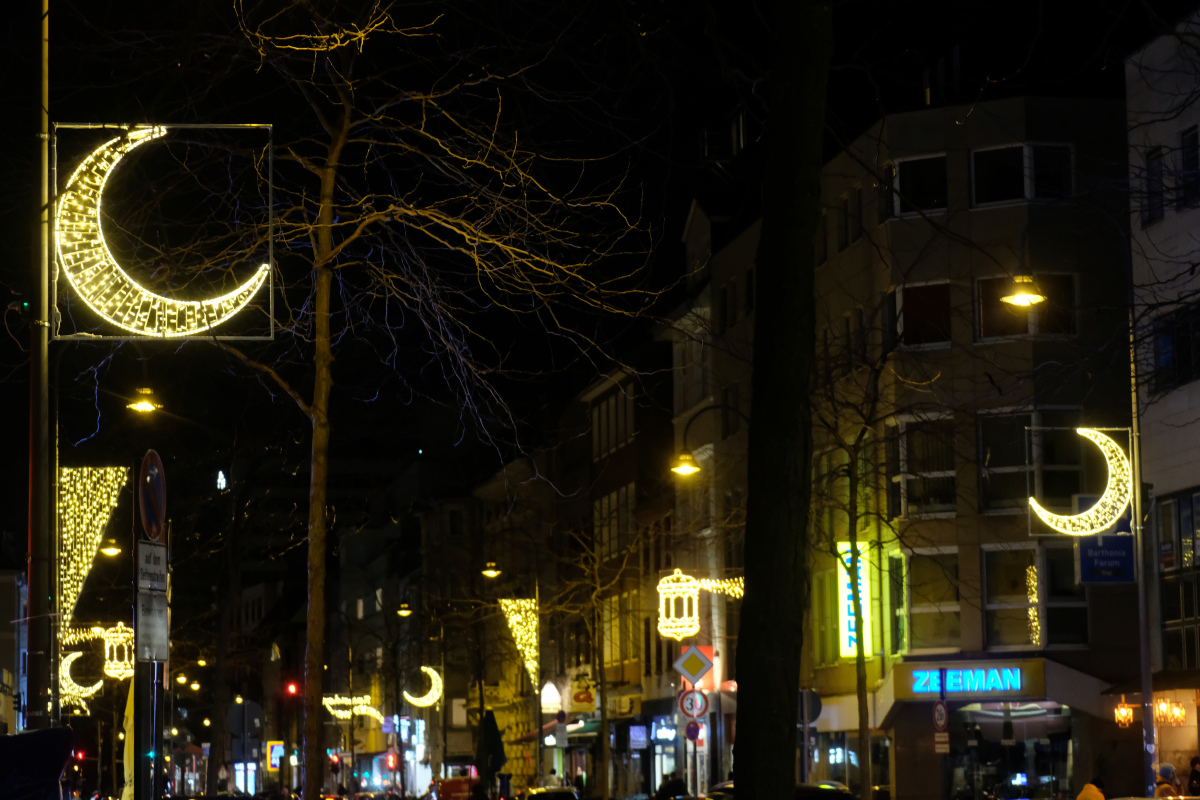 Ramadan-Beleuchtung in Köln